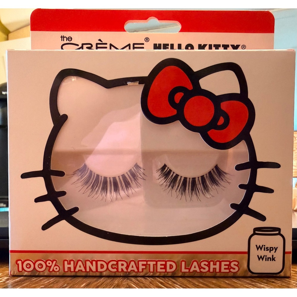 The Creme Shop x Hello Kitty Wispy Wink False Lashes NEW Sanrio